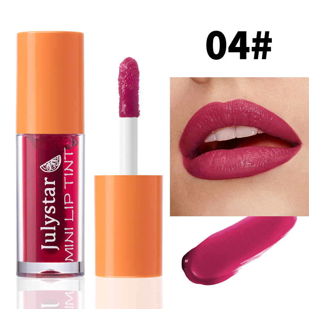 Julystar Cartoon Pattern Duck Lipstick Water Dye Lip Gloss 6-piece Set Lip Gloss undefined