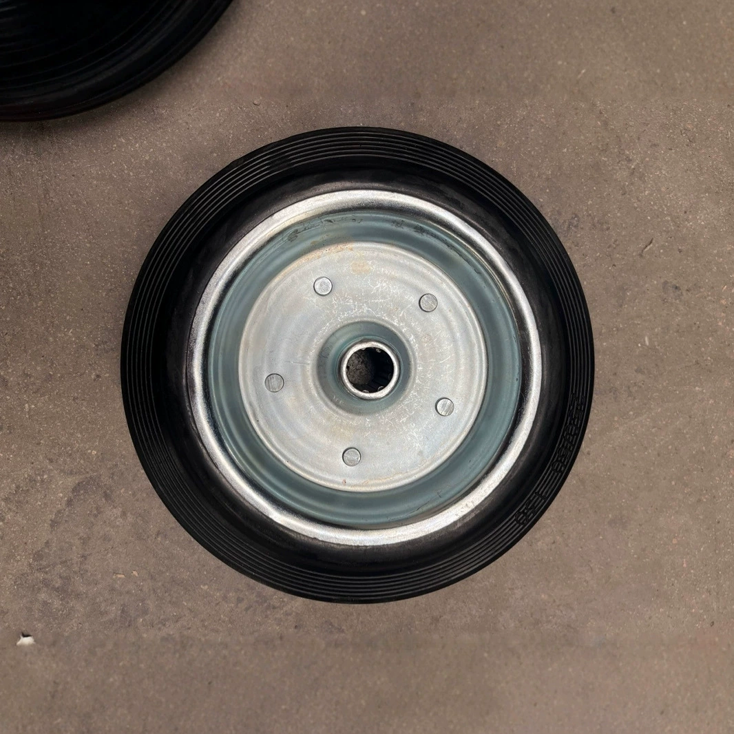 Промышленные резиновые ролики 3 дюйма 4 дюйма 5inch 6inch 8inch 10inch 12inch резиновые твердые колеса бесшумные ролики