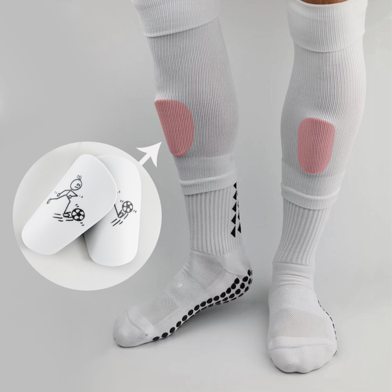 Professional Mini Soccer Shin Guards - Mini Master Shin Guards with Soccer Patterns - Small Foot Guards