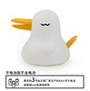 Curious to hit the strange bird night light charging USB bedroom children's cute shooting silicone night light gift