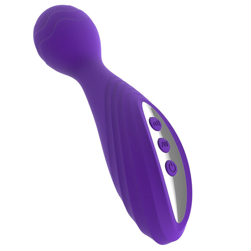 Mousse de moda para adultos suministros vibrador mini recargable masaje eléctrico palo femenino TiDi masturbación AV vibrador