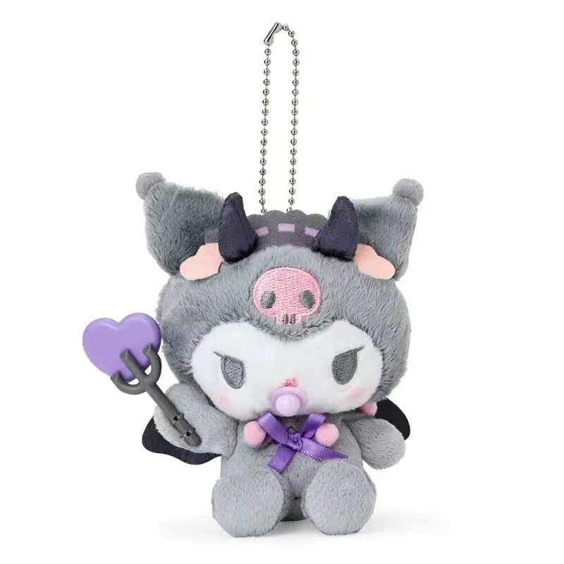 日本の新しいサンリオ天使悪魔ベビーおしゃぶりラブスティックシリーズクロミ kt ぬいぐるみギフト|undefined