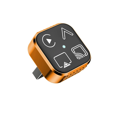 Hot-Selling 4-in-1 Wireless Carplay Box for Apple and Android Screen Mirroring, Car Smart Box (Simsiz CarPlay və Android Auto) - four-in-one-orange