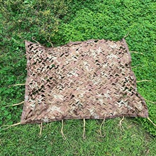 跨境加密加厚迷彩伪装网 防卫星航拍山体绿色遮盖布户外隐蔽装饰
