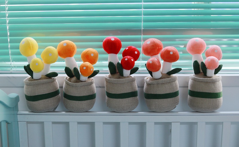 88g Weight Stuffed Animals & Plush Toys Toys Type 1 Piece Quantity PP cotton Material Potted Plant Pattern Children Unisex Gender Cute Style Children Unisex Potted Plant PP Cotton Stuffed Animals & Plush Toys 10