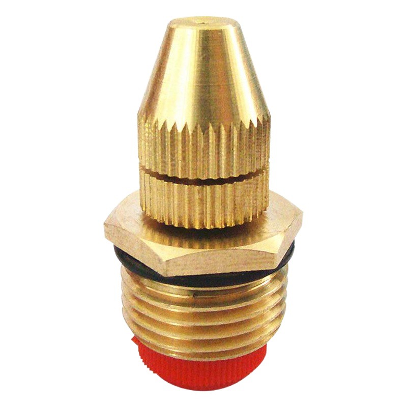 4 puntos de cobre ajustable rocalla micro rociadores de niebla DN15 Jardín de césped riego por aspersión rociador de atomización