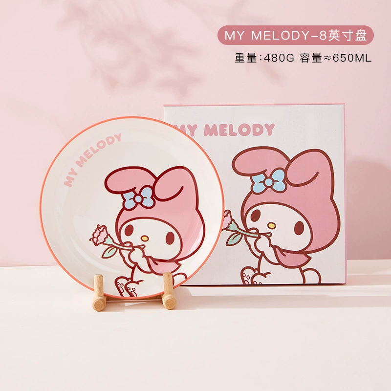 Керамическая посуда (Hello Kitty) милые высококачественные чаши и тарелки, разные размеры 4,5–8 дюймов