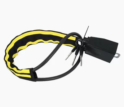 Car Steering Wheel Lock, Seat Car lock - black-and-yellow