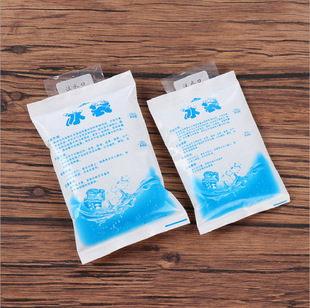 Disposable Thickeneded Water-Filled Ice Bag to Keep Fresh and Refrigerated Ice Compress Gel Ice Bag Express Food Seafood Cold Storage Ice Bag