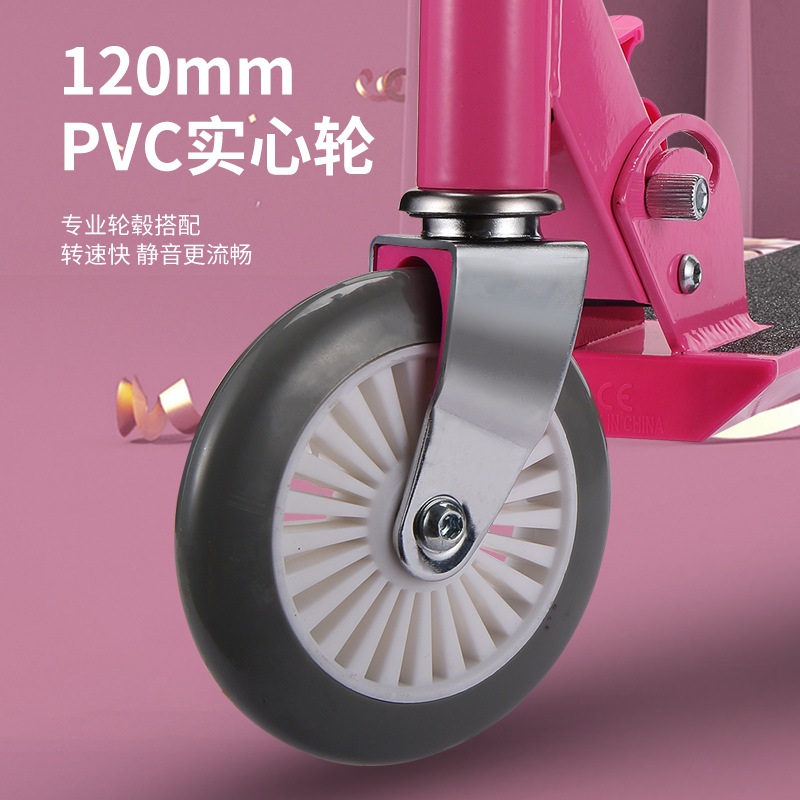 2022 nuevo Scooter infantil de dos ruedas de aleación de aluminio plegable de dos ruedas polea de comercio exterior entrega transfronteriza