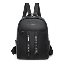 女士双肩包大容量斜挎包2024新款轻便旅行背包pu休闲双肩背包女包