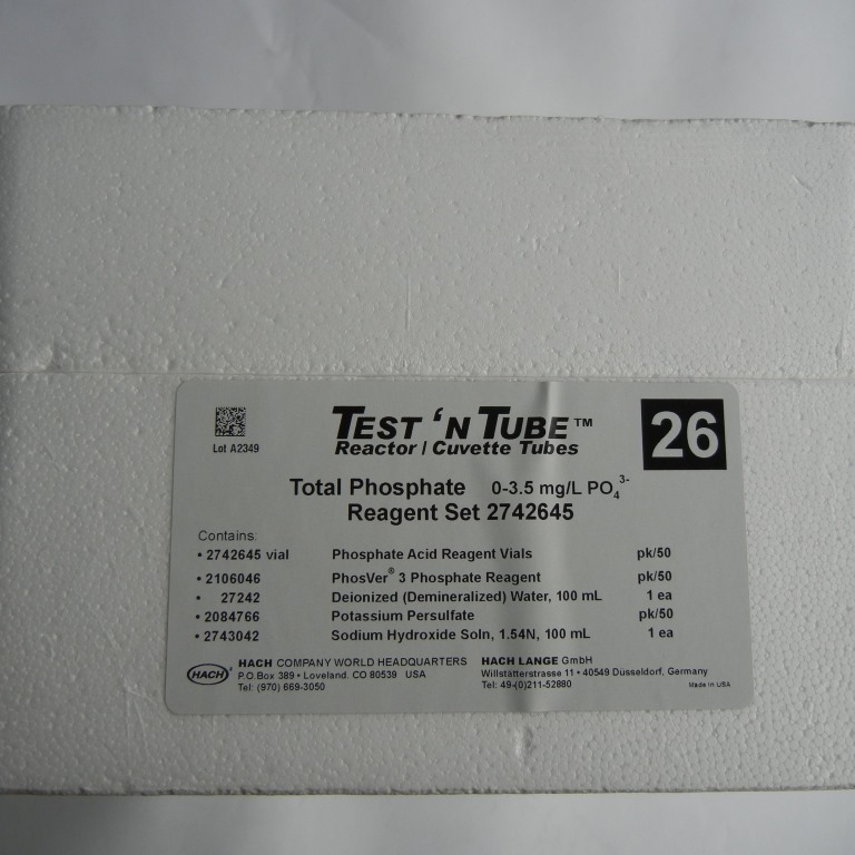 2742645-CN美国HACH低量程总磷试剂 0-3.50mg/L 50次现货