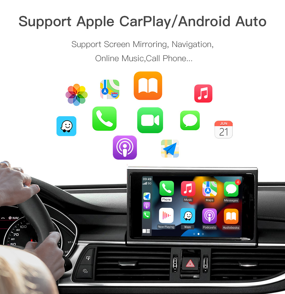 Suitable for Audi Wireless Carplay Module A1 A3 A4 A5 A6 A7 A8 Q1 Q2 Q3 Q5 Q7