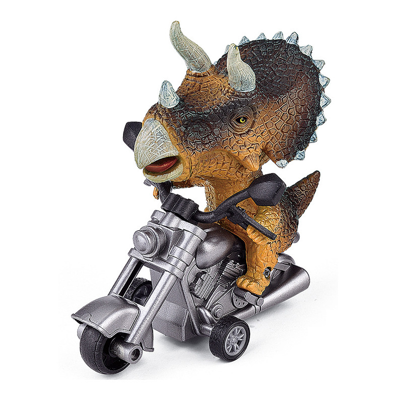 뉴 스몰 사이즈 트리케라톱스 오토바이-옐로우 (가방) 72g