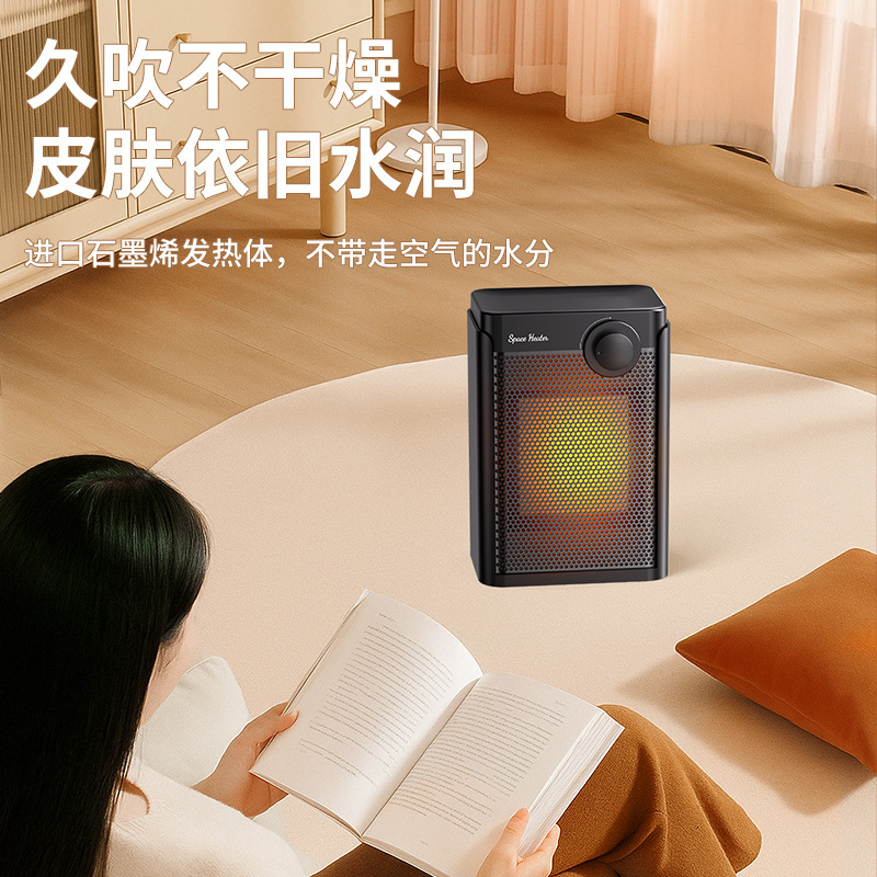 2025新款跨境专供桌面暖风机迷你小型家用卧室办公室冬季取暖器|undefined