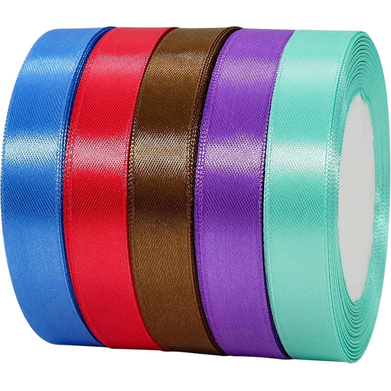 Fábrica al por mayor 1,5 cm cinta de ancho caja de embalaje de dulces cinta decoración de la boda cinta de embalaje de regalo