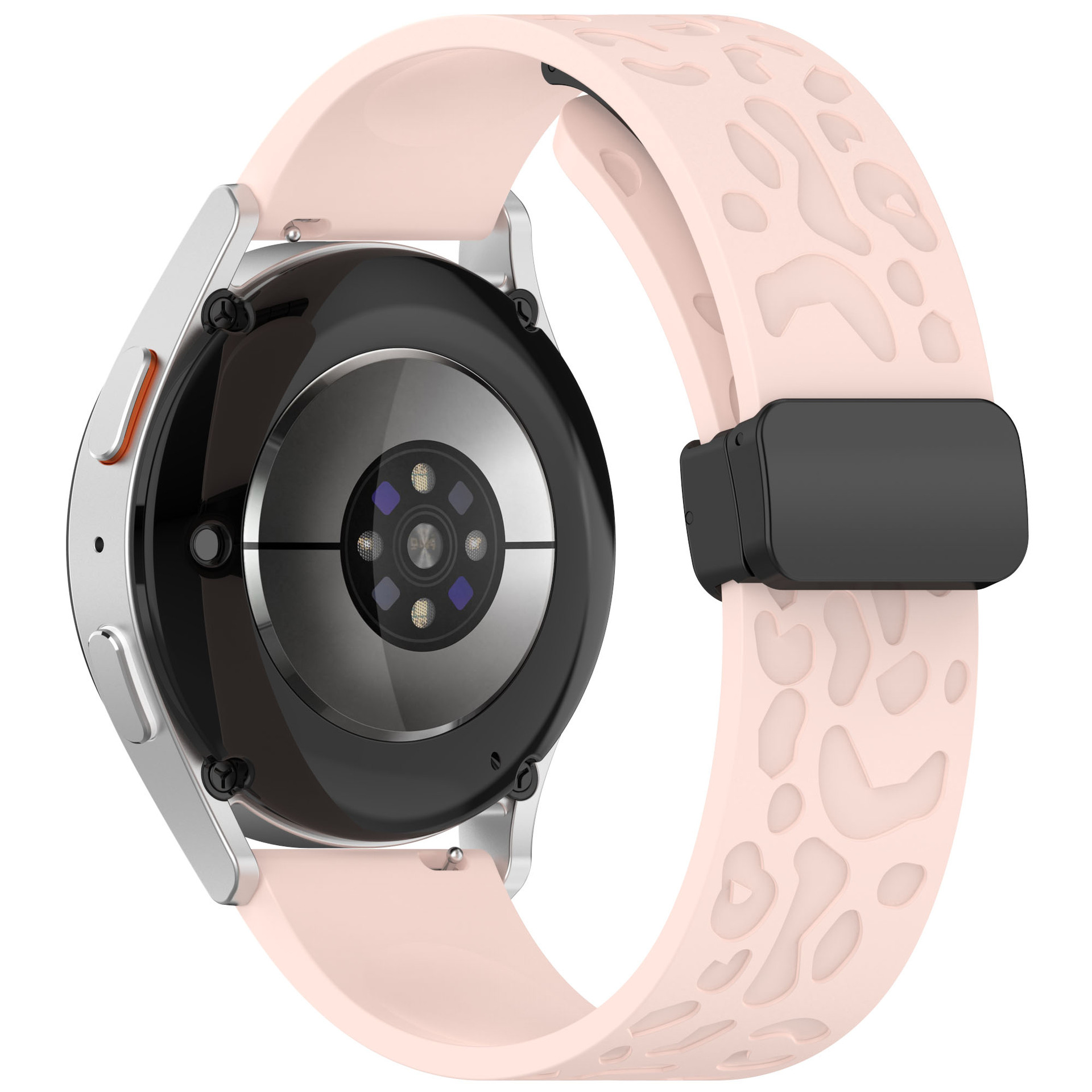 Compatible with the universal leopard print magnetic clasp strap of Huawei and Samsung Galaxy watch5 pro watch5 undefined