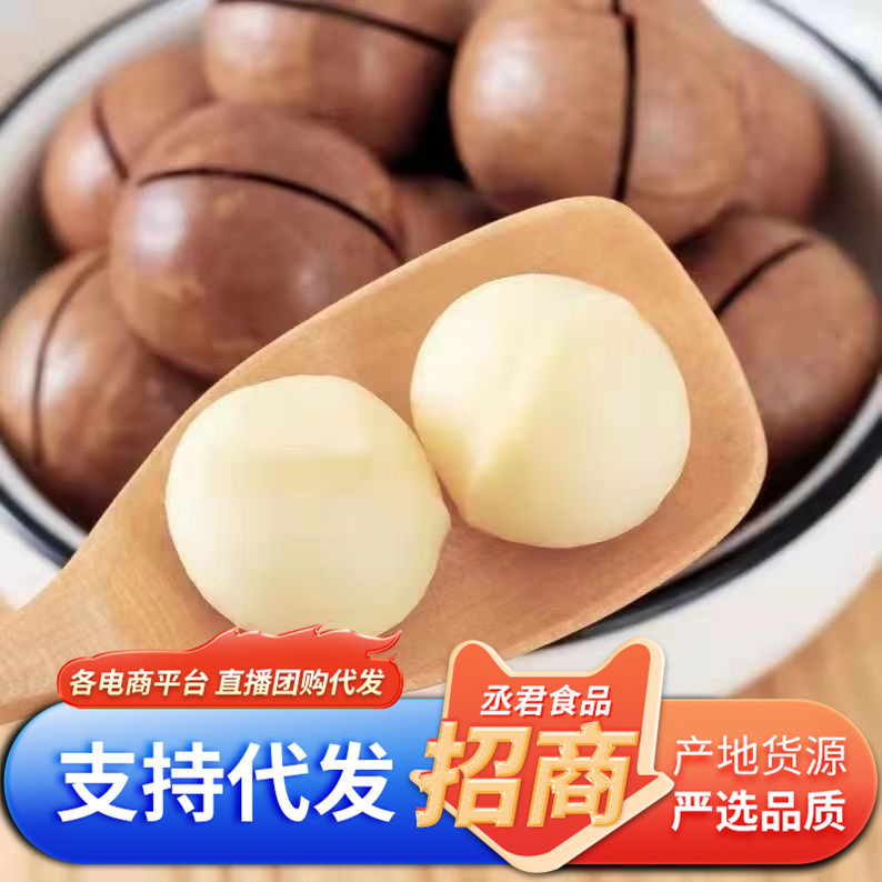 代发奶油夏威夷果批发250g 薄皮手剥胡桃果年货坚果零食夏威夷果