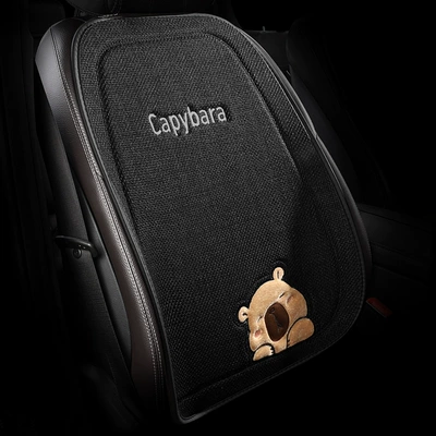 Pibala Bundle-Free Non-Slip Cushion, Four Seasons Pad - kapibala-backrest-classic-black-universal