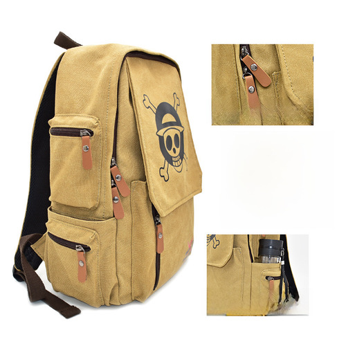 Cross-border new anime backpack Dragon Ball Naruto Luffy Totoro joint school bag One Piece large capacity backpack