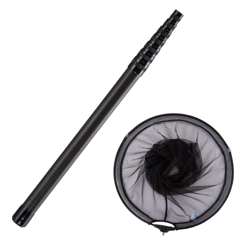 Sección corta gran objeto trenzado varilla 46T de alto carbono mini Jade mango 3 M pesca varilla telescópica Super duro portátil caña de pescar traje