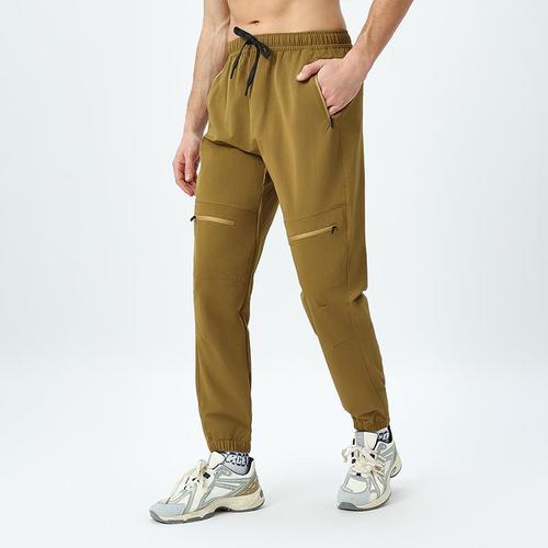 Outdoor Summer Sports Ribbed Cone Leggings with Elastic Waterproof Quick-Dry Antimicrobial Anti-tear