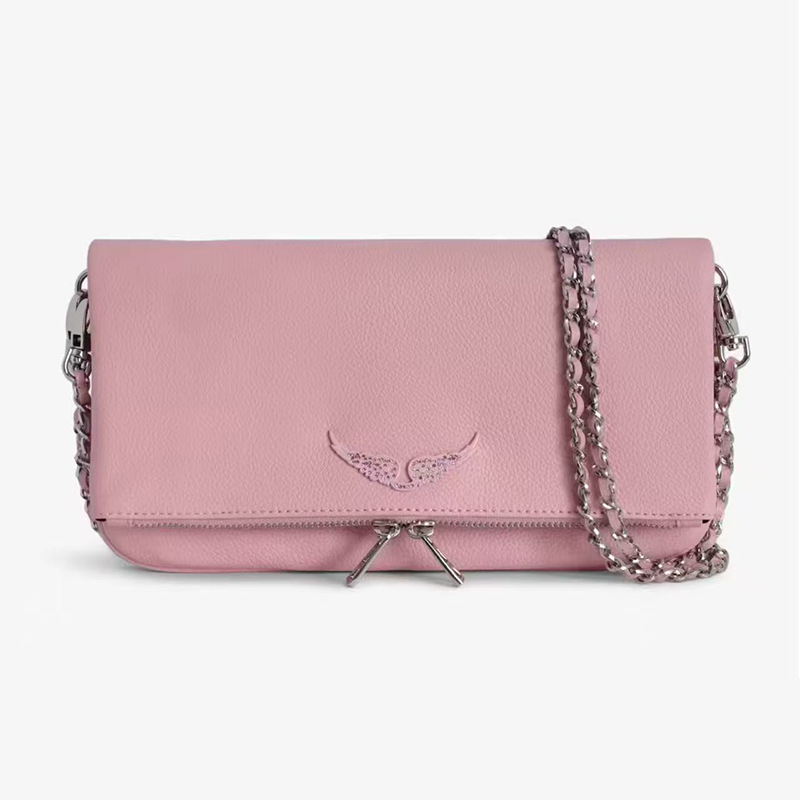 Pink lychee pattern pink wings hardware