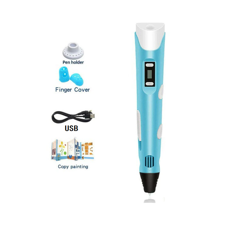 Cross-border 3D Printed Stroke Book Silicone Resistente al quemado Muñeco accesorios periféricos DIY gratuitos Bolsa de almacenamiento Consumibles PLA