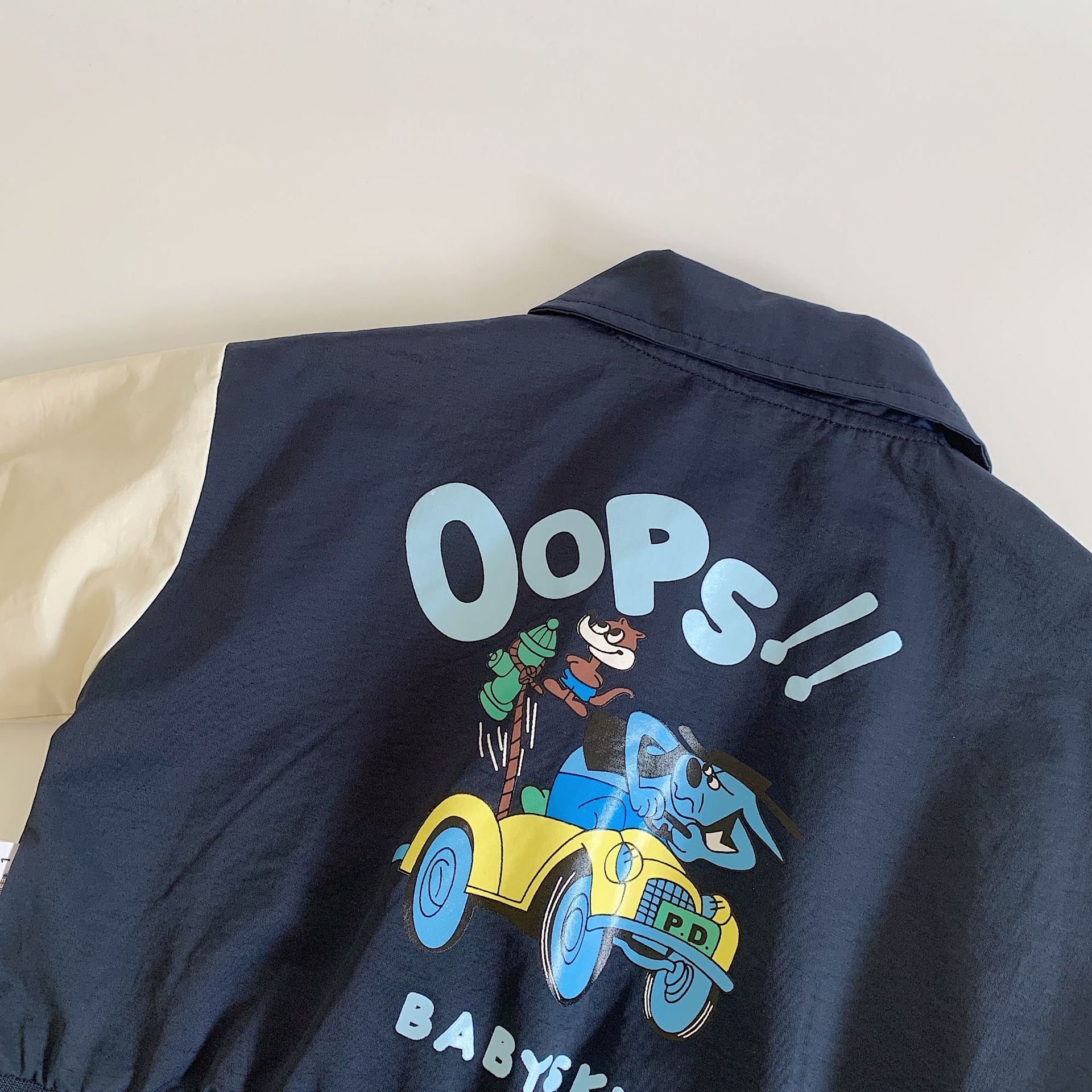 Mai Bao chaqueta infantil de otoño 2025 nuevo estilo guapo chaqueta casual de primavera y otoño para niños, cardigan coreano