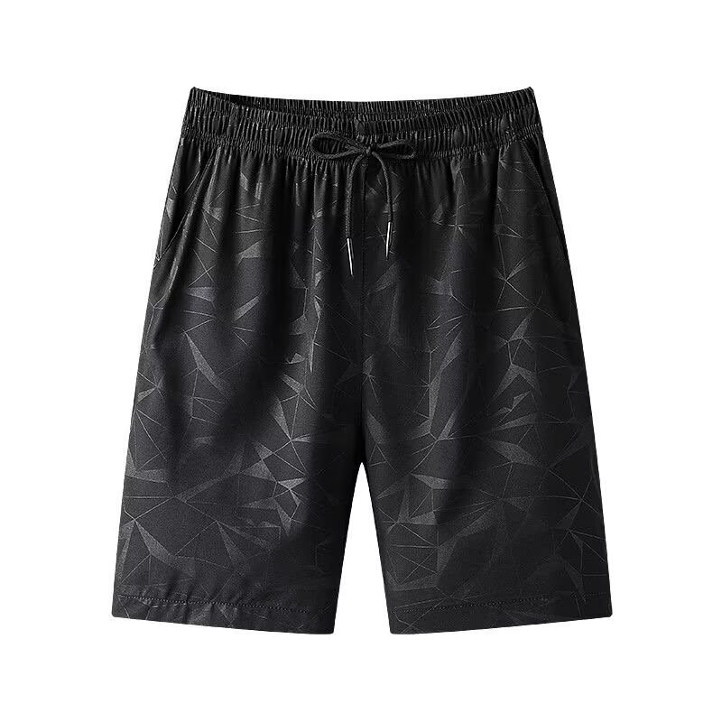 Camouflage shorts for men, casual, 2026 summer trend, large size, loose fit, thin, five-point sports sweatpants for outdoor wear
