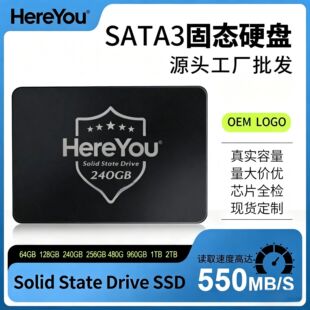 SSD�̑B�ȴ�̨ʽ�C128G 256G 512G��XӲ�P2.5��SATA��
