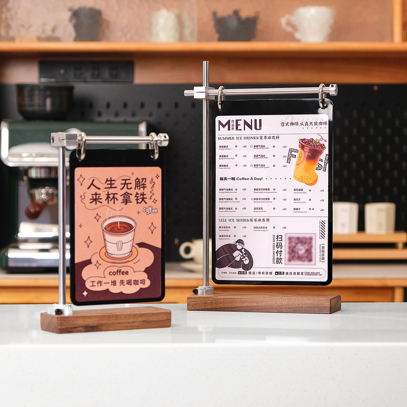 High-End Optical Axis Advertising Menu Stand, Table Sign, Menu Display Stand, A5/A6 Desktop Price Tag, All川明日 Calendar Stand High-End Optical Axis Advertising Menu Stand, Table Sign, Menu Display Stand, A5/A6 Desktop Price Tag, All川明日 Calendar Stand