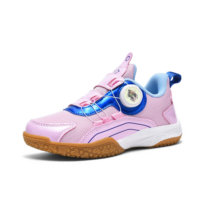 Nuevos zapatos de bádminton de ping-pong para niños zapatos de cuero antideslizantes zapatos para niños zapatos para niños