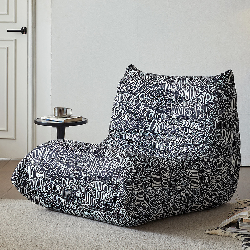 El sofá de compresión oruga perezoso puede dormir y acostarse en la sala de estar, balcón, dormitorio, celebridad de Internet, sofá pequeño transfronterizo de ocio individual