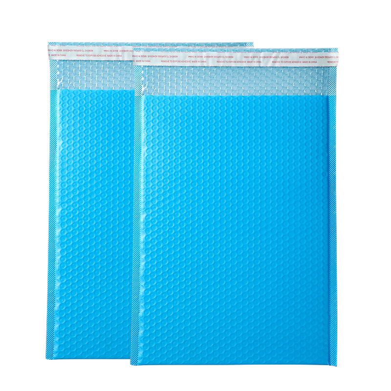 Bolsas de espuma de película coextrudida espesa negra en stock bolsas de espuma rosa bolsas de embalaje de comercio electrónico envío bolsas de espuma personalizadas