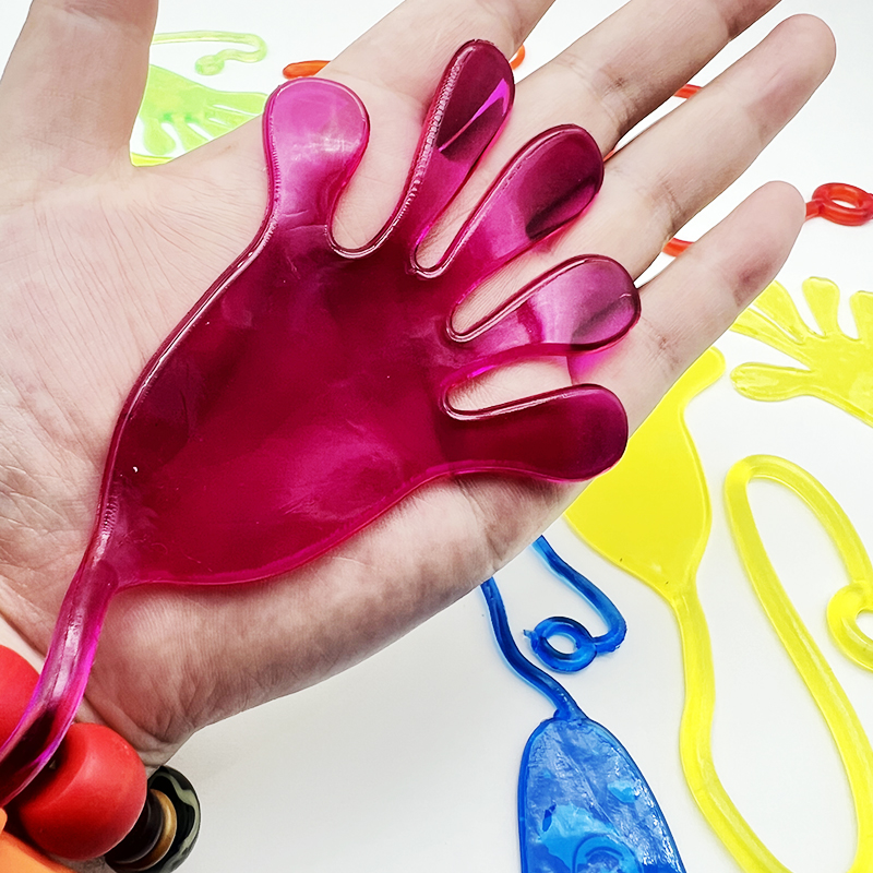Palma pegajosa más grande juguetes clásicos nostálgicos palma pegajosa pared pegajosa mano pegamento blando juguetes elásticos de descompresión