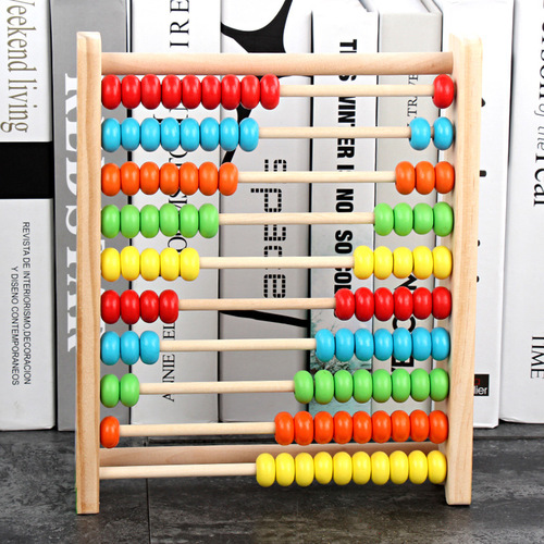 Children's Math Calculation Frame Kindergarten Arithmetic Teaching Tool Miracle Montessori Number Enlightenment Multifunction Addition and Subtraction Arithmetic