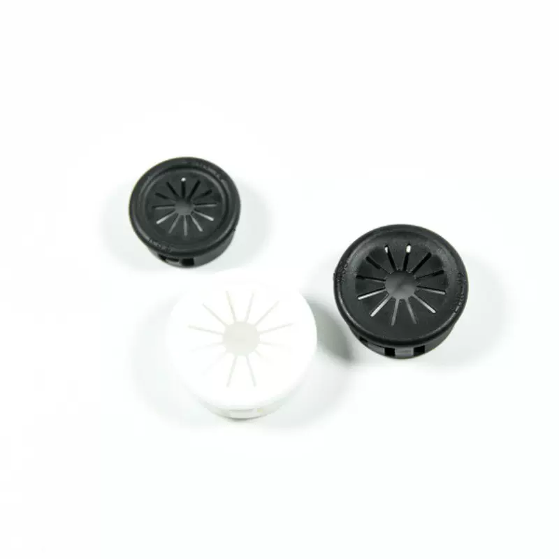 批发扣式花瓣护线套EHR16-35电线线卡扣塑料护线圈黑白现货