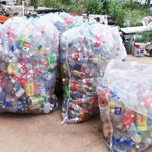 大号防晒网包矿泉水瓶收纳袋加厚塑料瓶编织袋网袋大号特大号批发