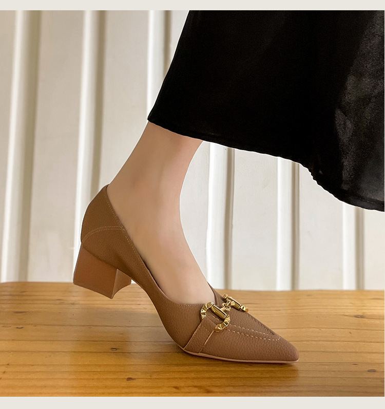 Damen Pumps Mit Spitzer Kappe Und Absatz - Eleganter Schuh Für Damen_voghion.com