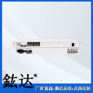 Pdh Optical Transceiver Dual Optical Port Backup 4-Channel E1 + 8-Channel Physically Isolated 100m Ethernet Optical Transceiver Network