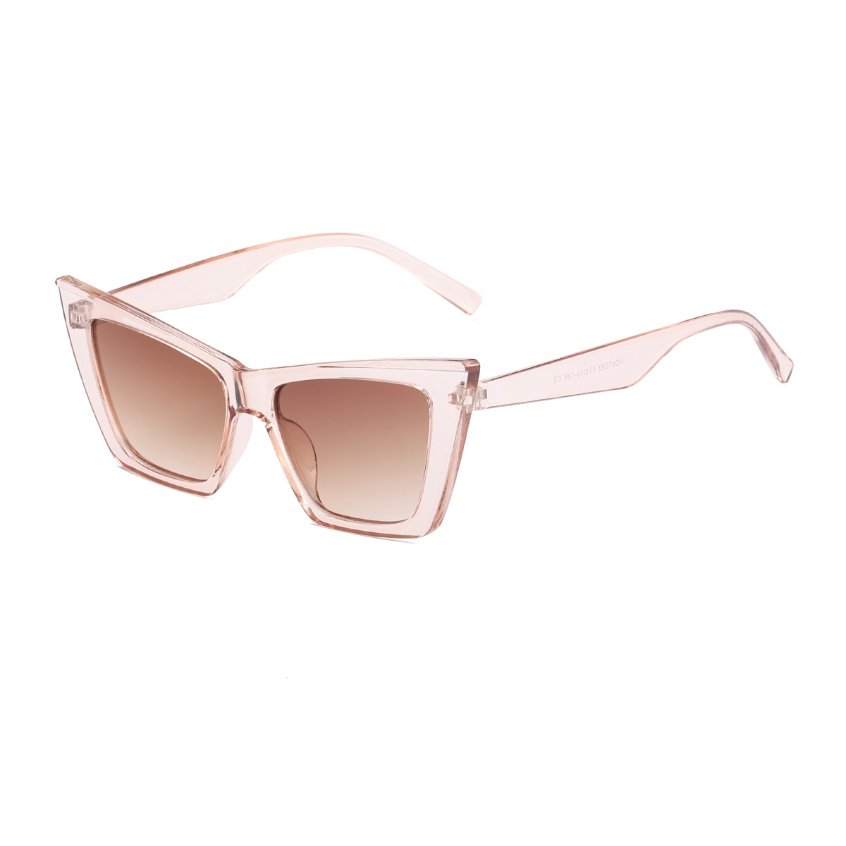 2021 nuevas gafas de sol retro europeo y americano gafas de sol de ojo de gato de moda de mujer gafas de sol de Marco grande 97093