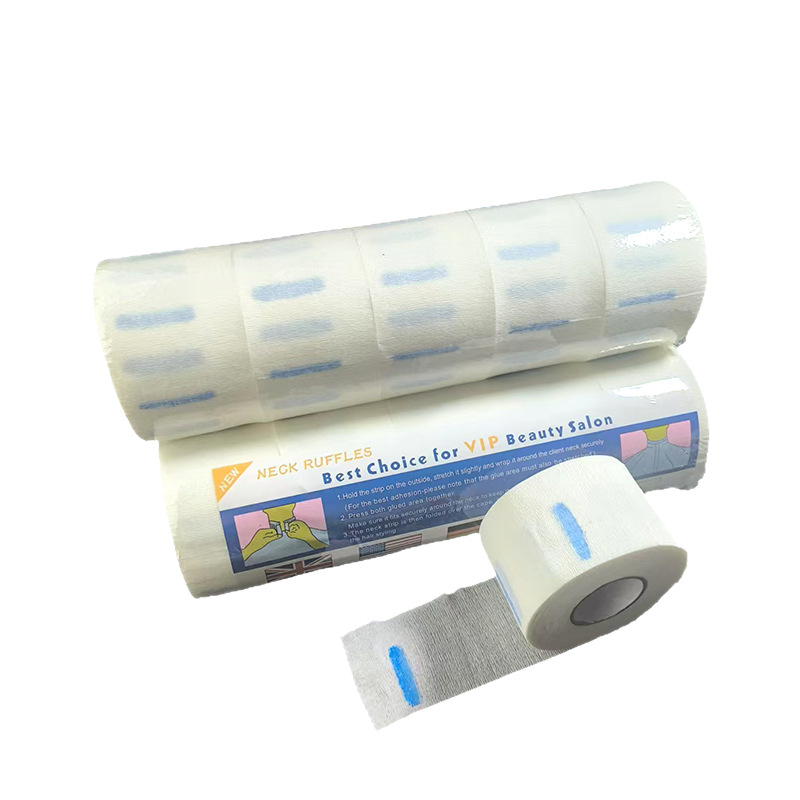 Peluquería para peluquería, papel para el cuello, papel para el cuello, papel para el cuello, corte de pelo desechable, papel para el cuello, peluquería, cabello anti-rotura