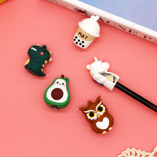 Cartoon Pencil Sharpener Cute Creative Pencil Sharpener for Art Students Small and Portable Children's Pencil Sharpener Wholesale