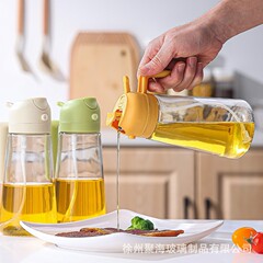 批发创意喷油壶厨房家用喷倒两用防漏油罐玻璃不挂油喷倒一体油瓶