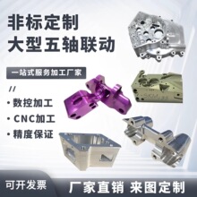 铝合金cnc加工金属黄铜紫铜五金精密机械数控车铣非标定制零件ABS