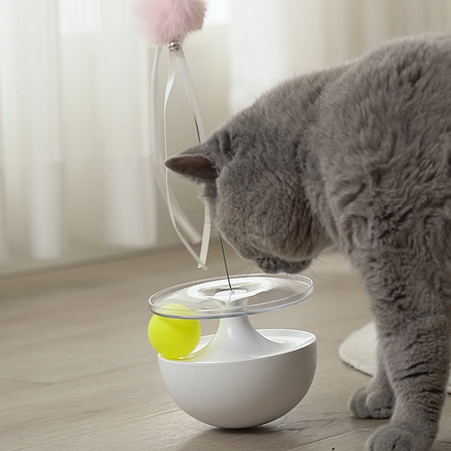 One piece drop shipping cat toy cat stick wholesale cat toy hair ball bell bite resistant tumbler pet supplies