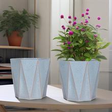 花盆家用室内花盆陶瓷发财树专用盆百搭桌面陶瓷特大号盆栽