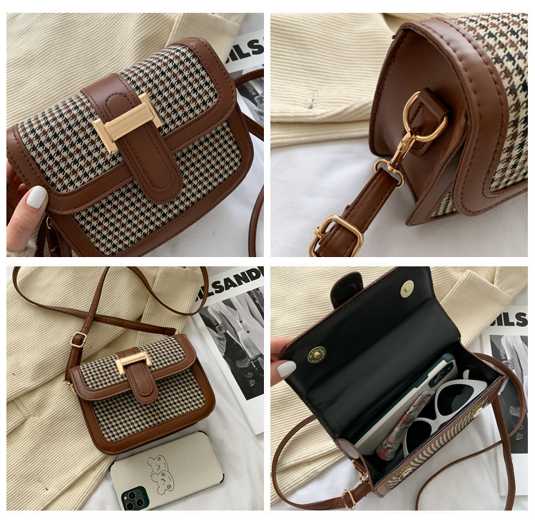 Fashion One-shoulder Messenger Small Square Bag display picture 2