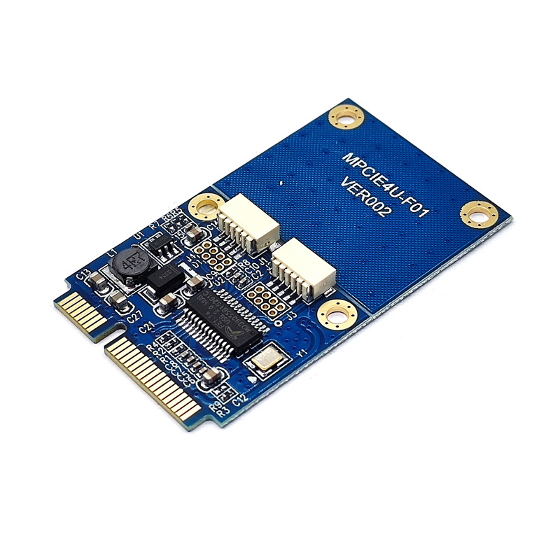 Mini pci-eתusbת�ӿ� �ʼǱ�����mpcieת˫��USB2.0�ӿ���չ��